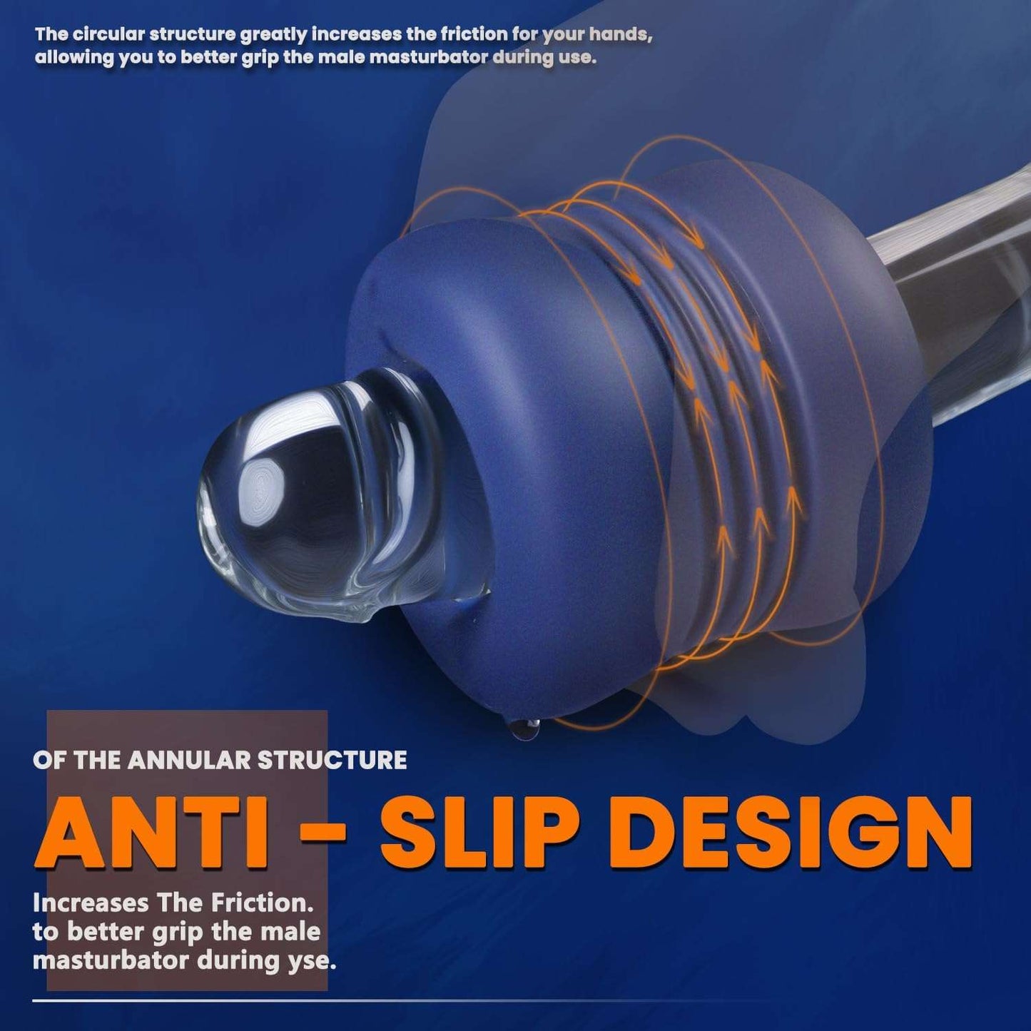 SensationSphere Lightweight Penis Trainer Masturbator - SinfulX