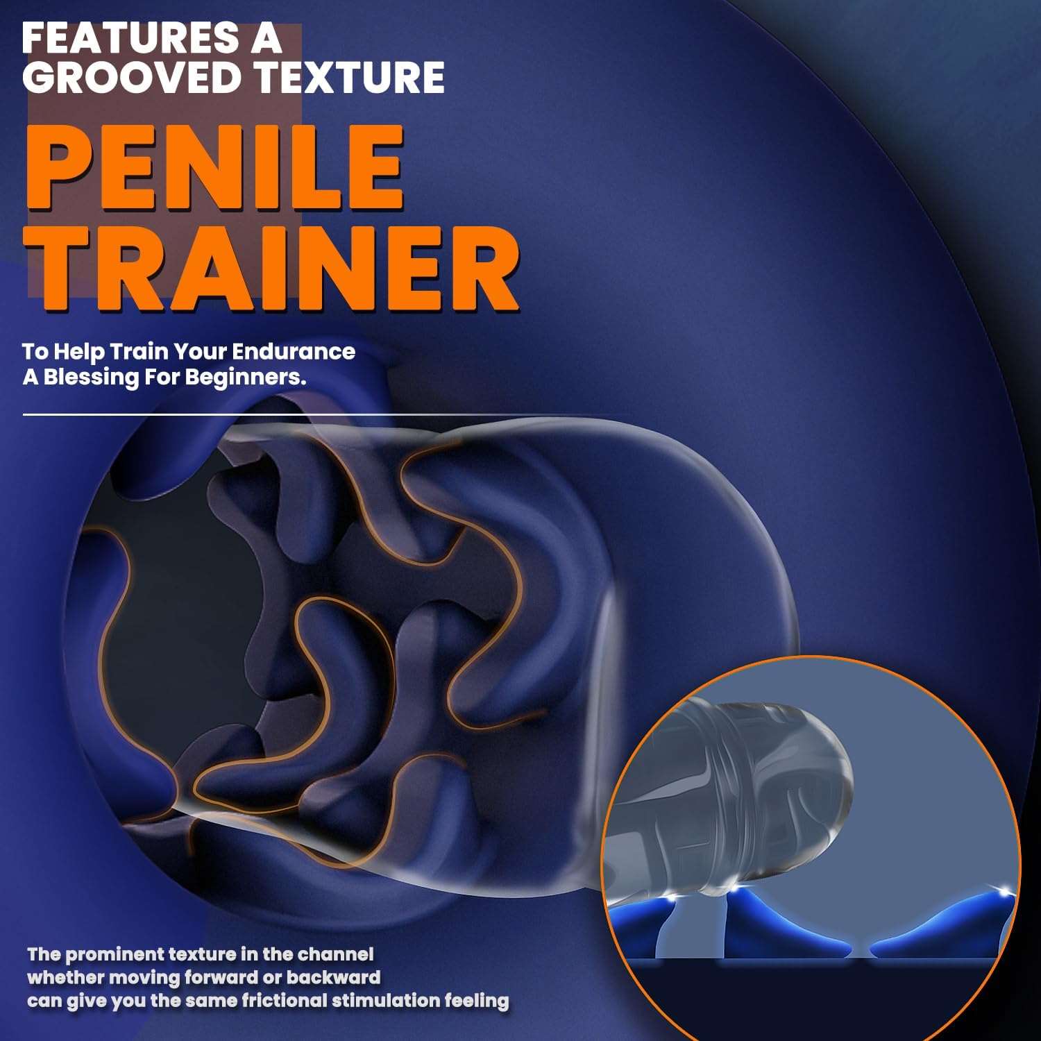 SensationSphere Lightweight Penis Trainer Masturbator - SinfulX