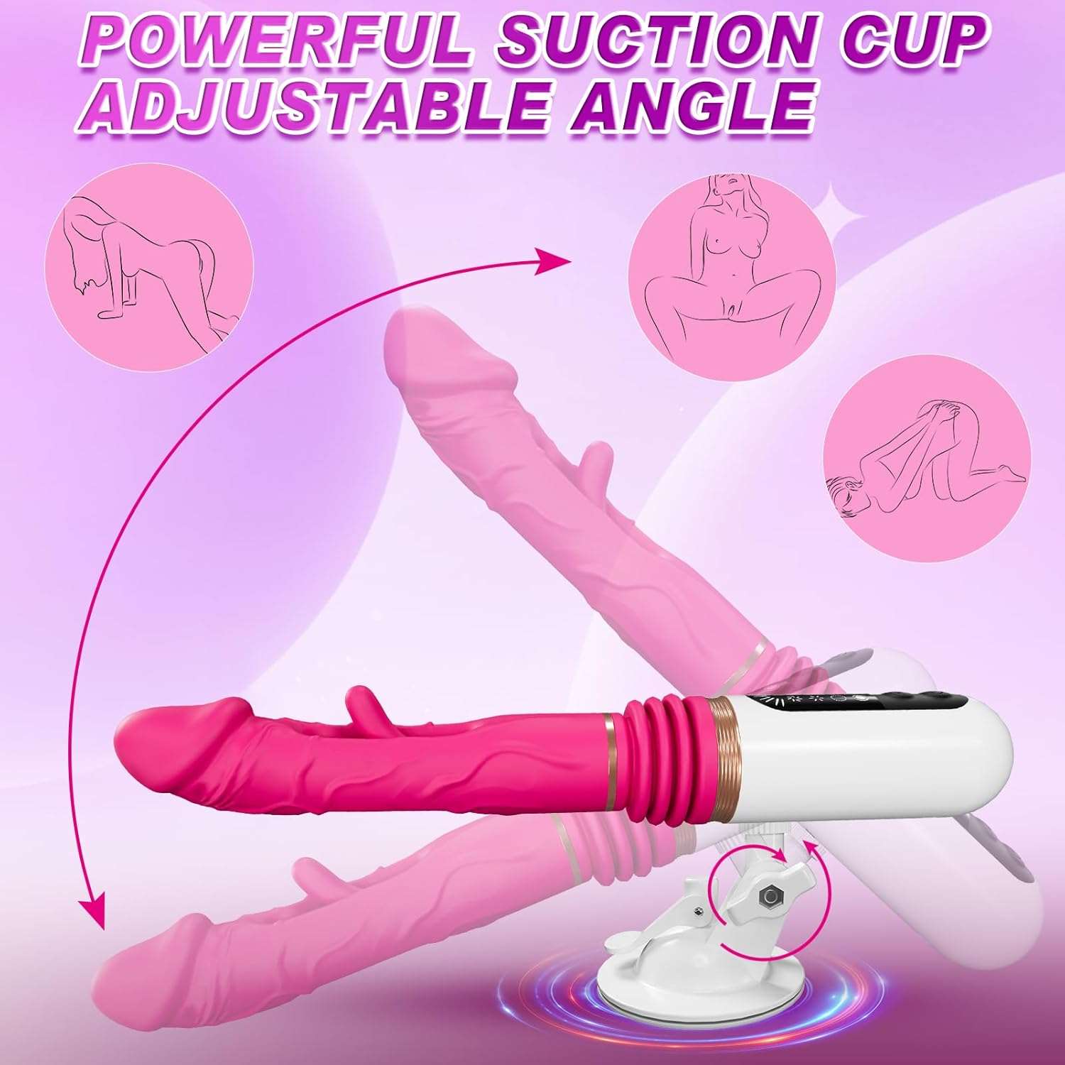 Serenity Automatic Vibrating Dildo_SinfulX_premium_sex_toys