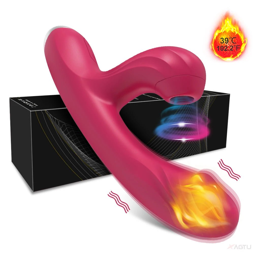 HeatSuction Heated Suction G - Spot Vibrator - SinfulX - Personal Care > Sexual Wellness > Wand Vibrator