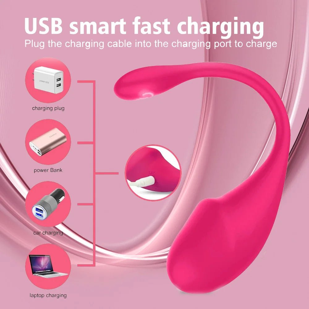 SyncLuxe App Control Wearable G - Spot Egg Vibrator - SinfulX - Personal Care > Sexual Wellness > Egg Vibrator