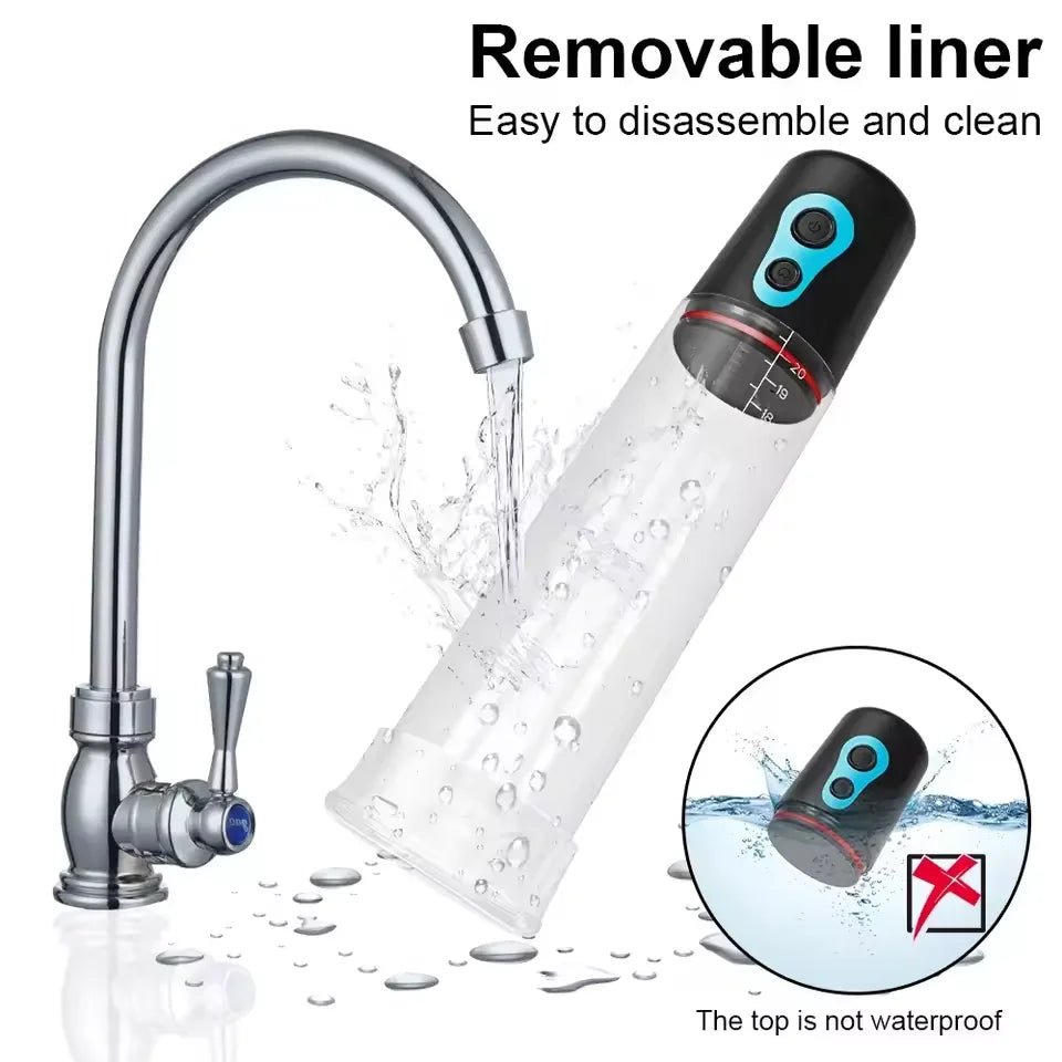 PowerDual Automatic Electric Penis Pump Trainer - SinfulX - Personal Care > Sexual Wellness > Penis Pump