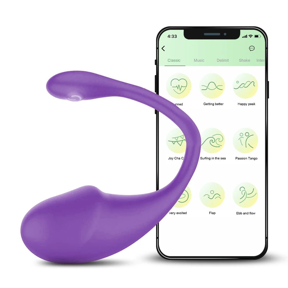SyncMini 10X App Control Mini Bullet Egg Vibrator - SinfulX - Personal Care > Sexual Wellness > Egg Vibrator