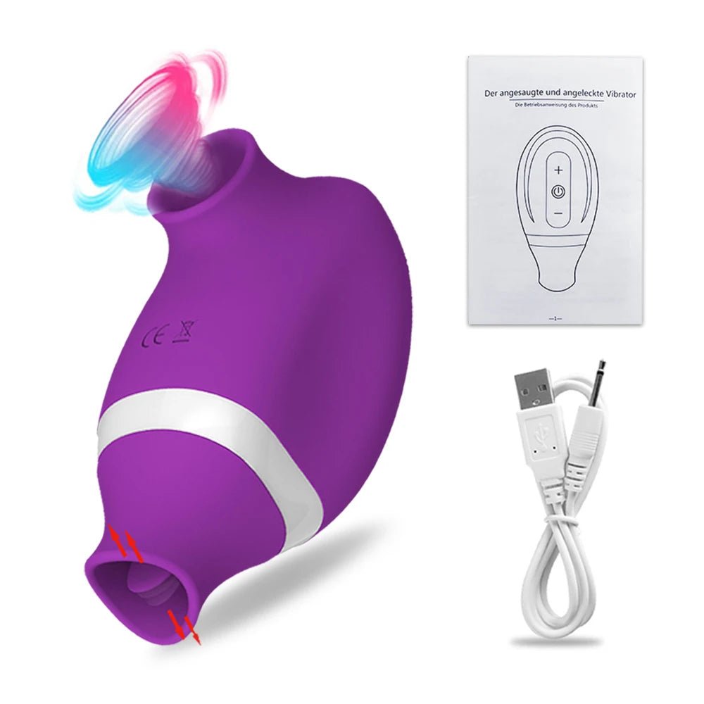 AeroLick 2X Suction Pro Vibrator - SinfulX - Personal Care > Sexual Wellness > Clitoral Suction Vibrator