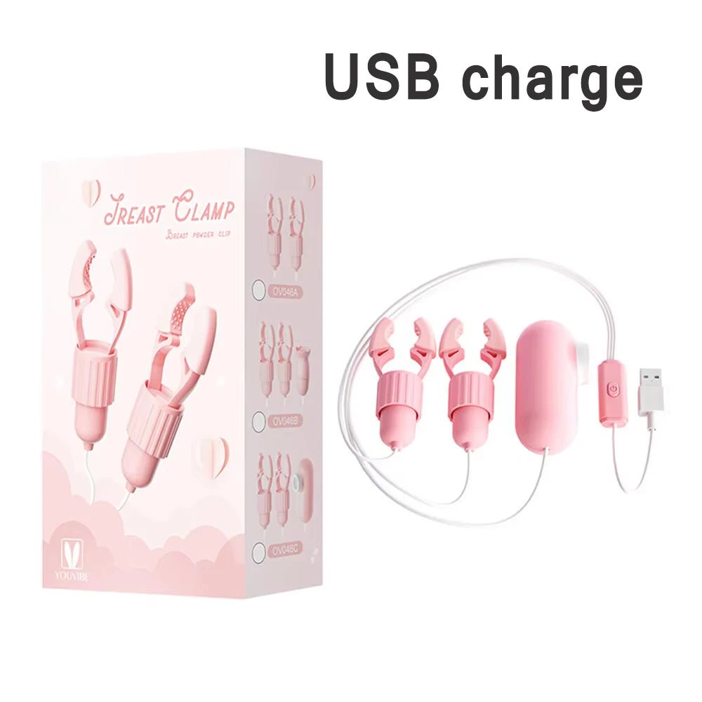 PulseLick Nipple Tease Clamps - SinfulX - Personal Care > Sexual Wellness > Nipple Stimulator