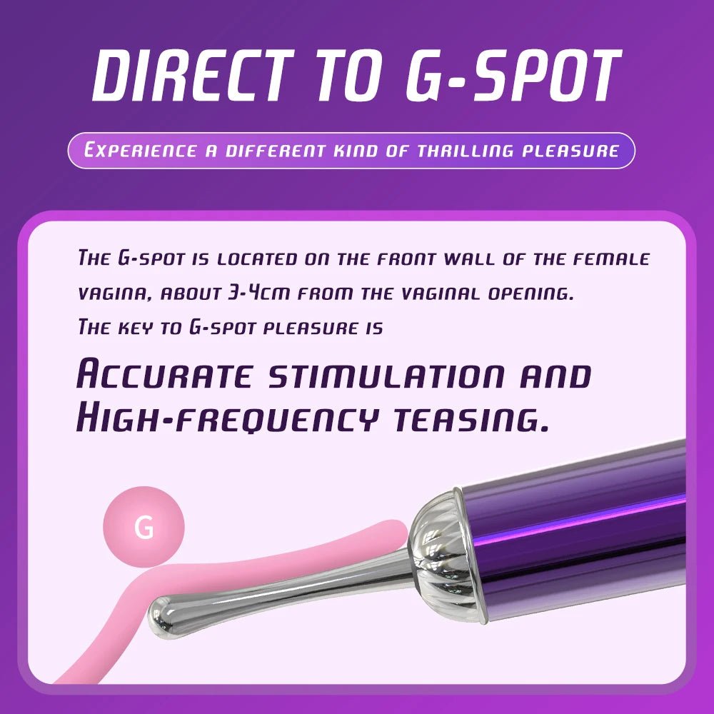 RapidPulse 10 Mode G - Spot Precision Vibrator - SinfulX - Personal Care > Sexual Wellness > G - Spot Vibrator