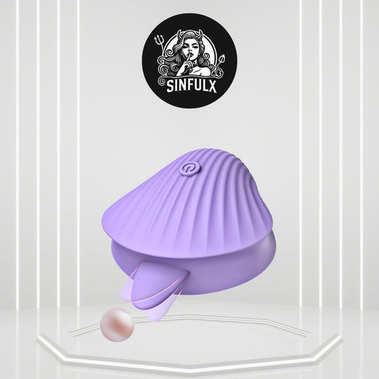 ShellPearl Mini Clitoral Licking Vibrator - SinfulX