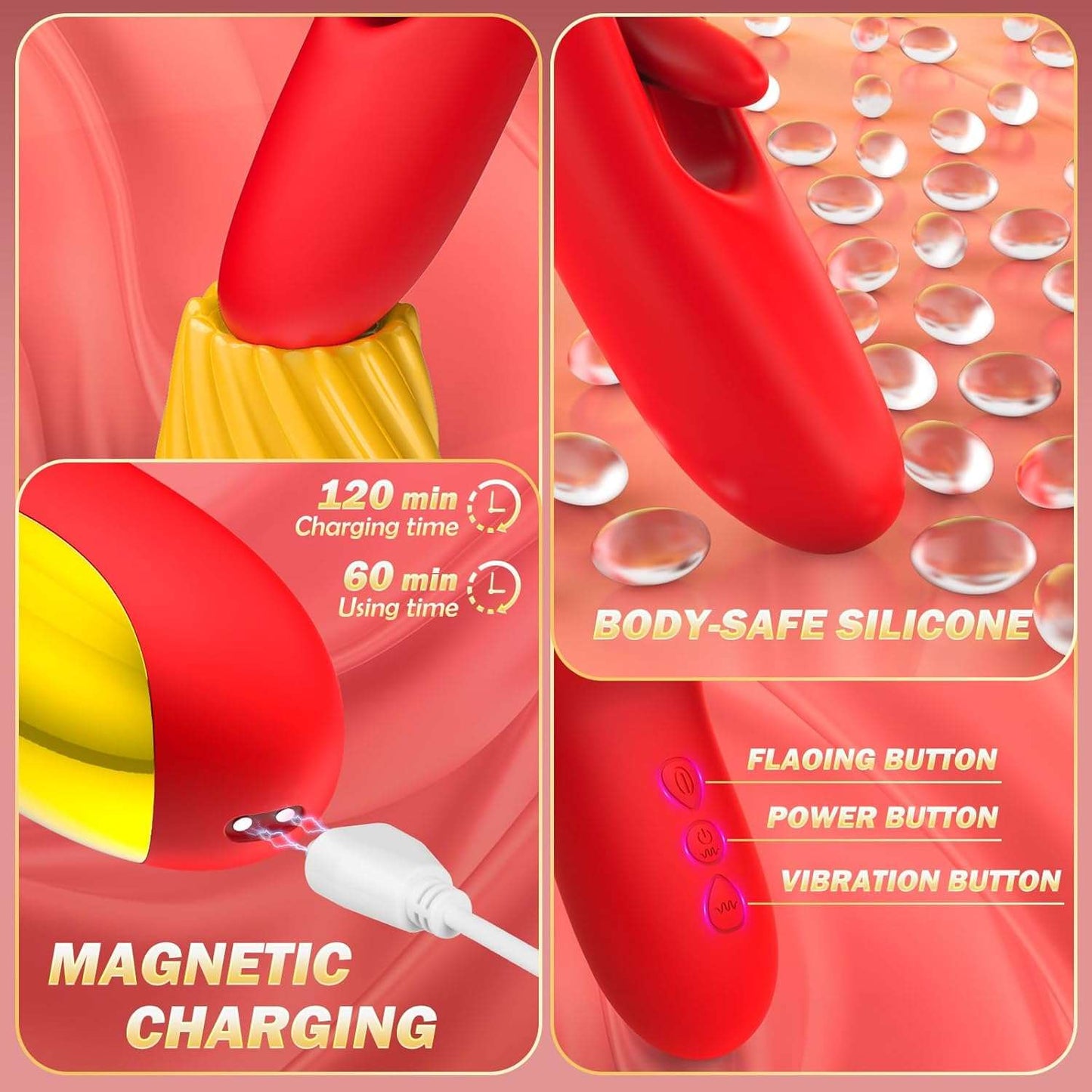 SirenVeil G - Spot Flapping Tongue Vibrator - SinfulX