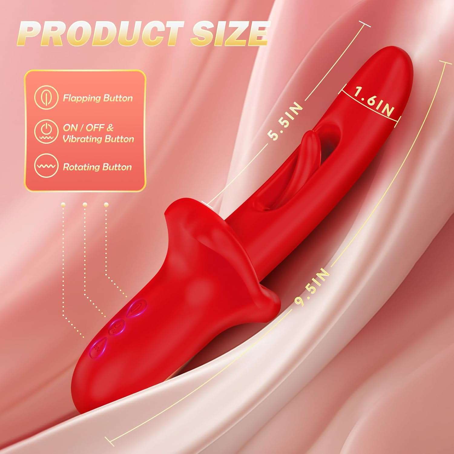 SirenVeil G - Spot Flapping Tongue Vibrator - SinfulX