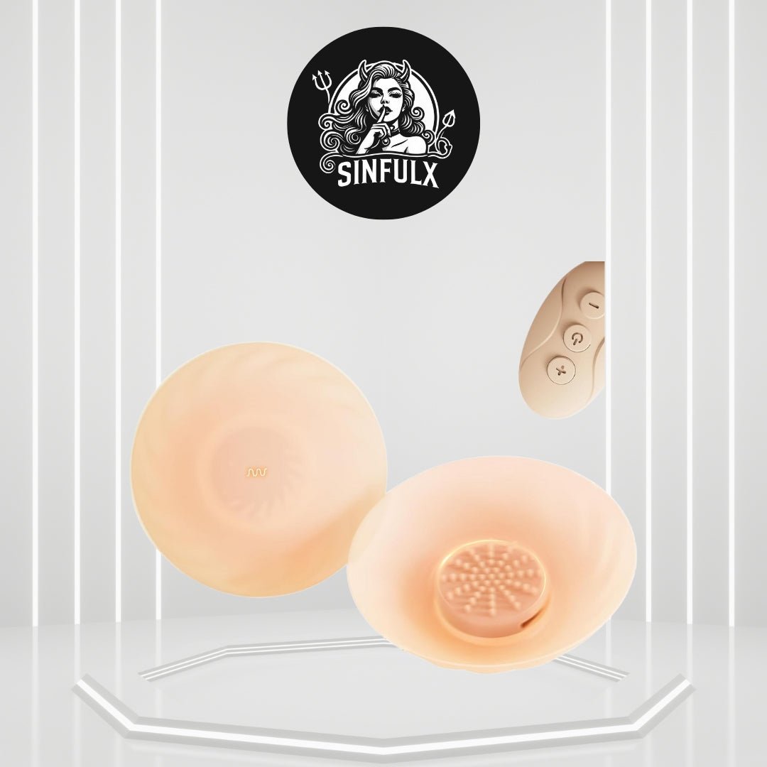 SoftPulse Remote Control Nipple Stimulators - SinfulX