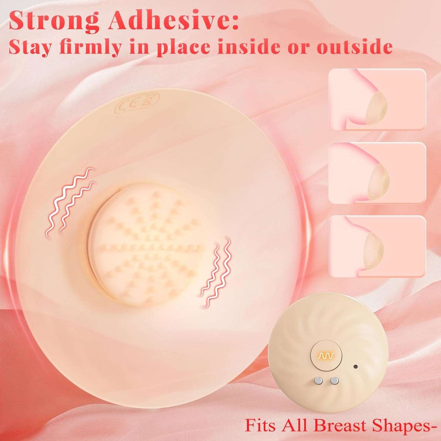 SoftPulse Remote Control Nipple Stimulators - SinfulX