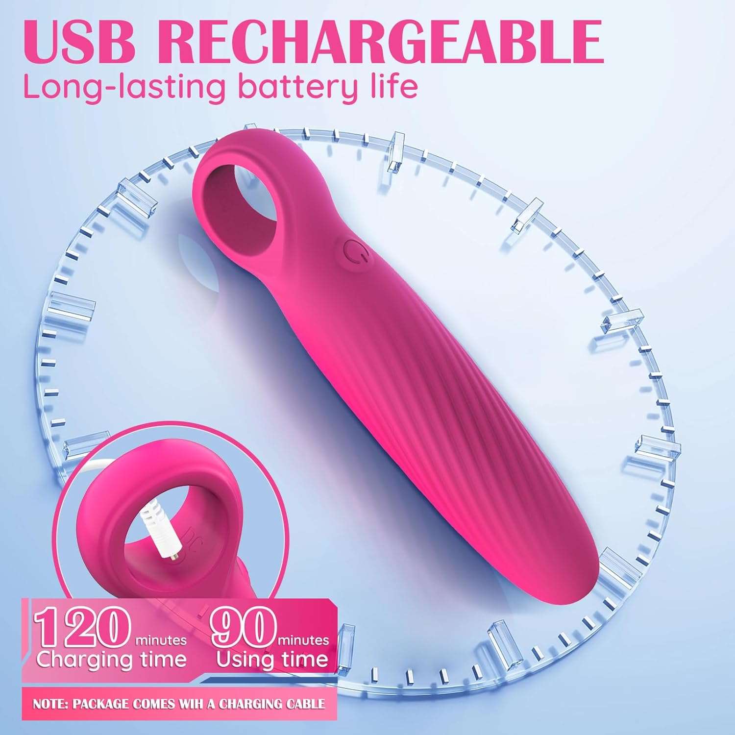 SparkSilk Portable Bullet Vibrator - SinfulX