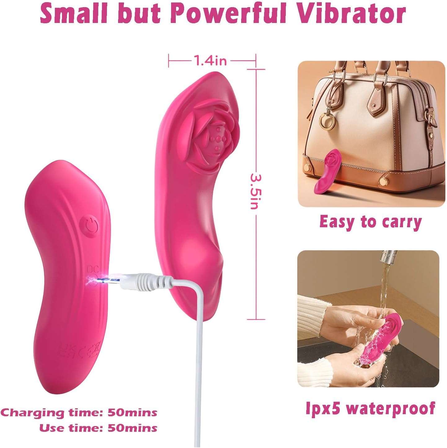 StealthPulse Discreet Vibrations Clit Stimulator - SinfulX