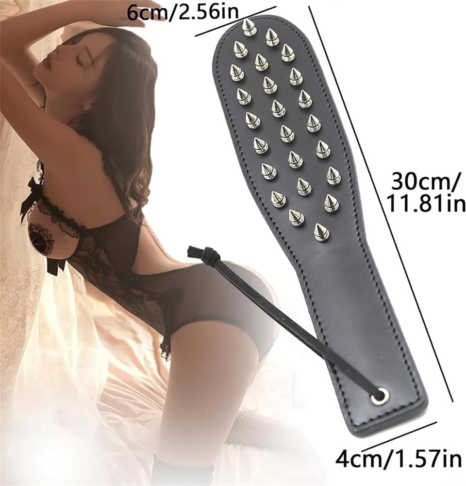 StuddedStir BDSM Sex Paddle_SinfulX_premium_sex_toys