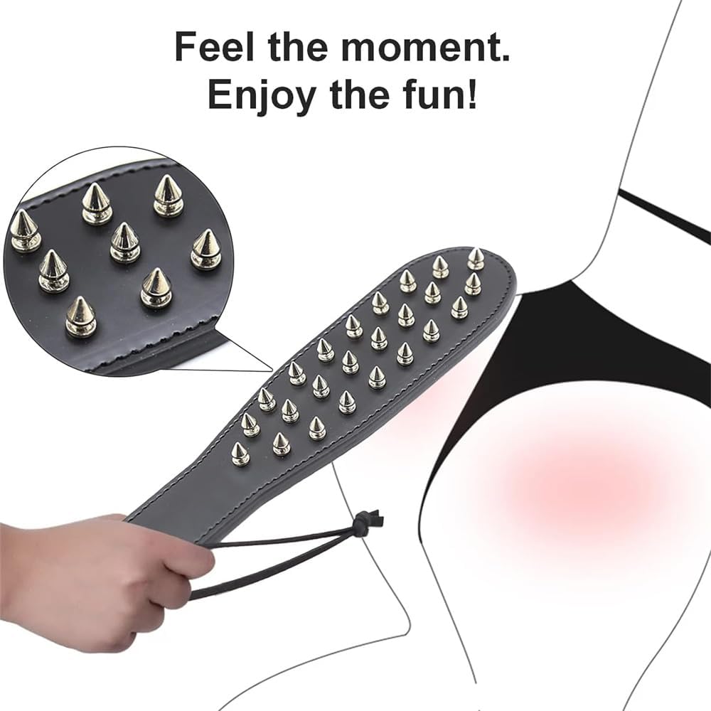 StuddedStir BDSM Sex Paddle - SinfulX