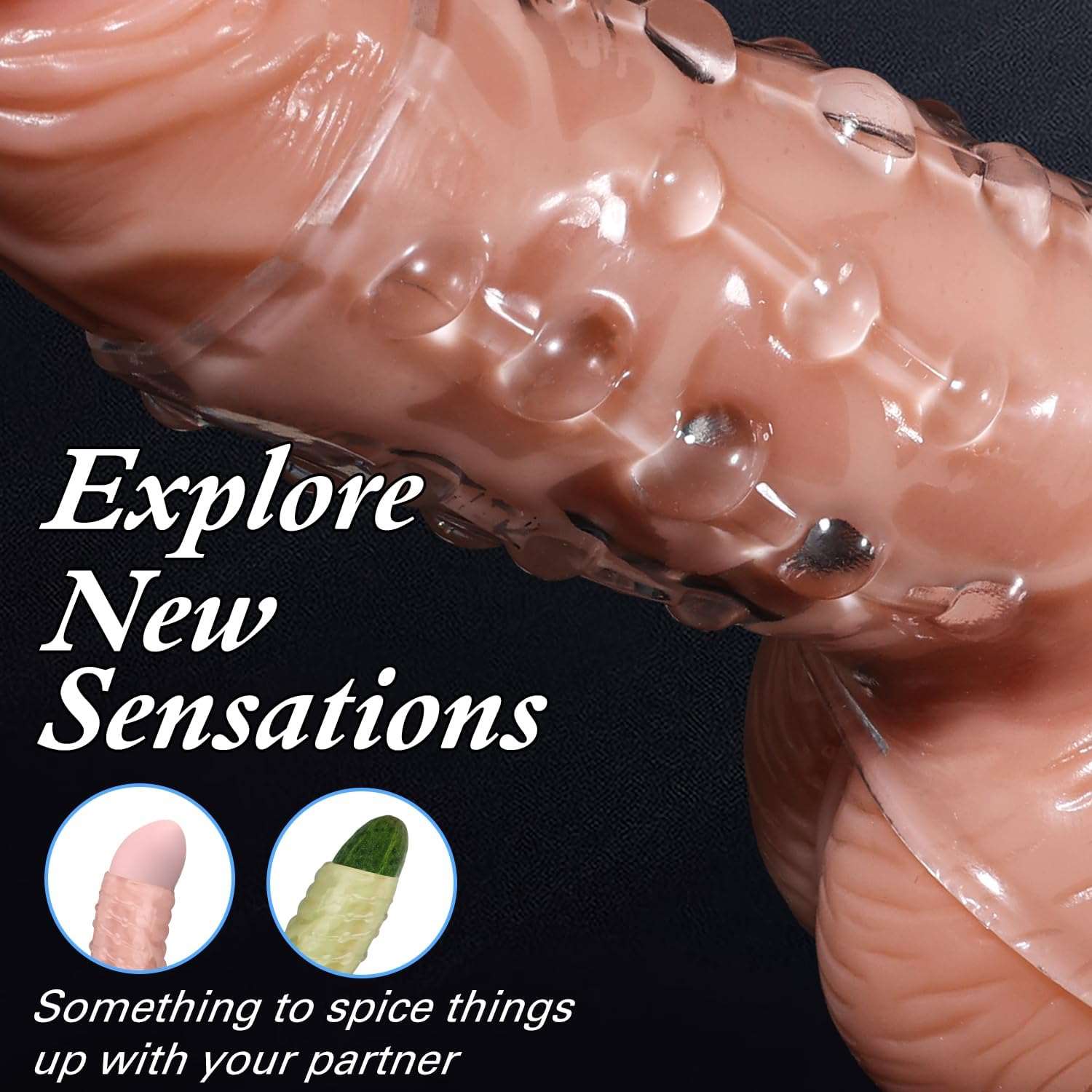 SubtleSupport Sensation Max Penis Sleeve Set - SinfulX