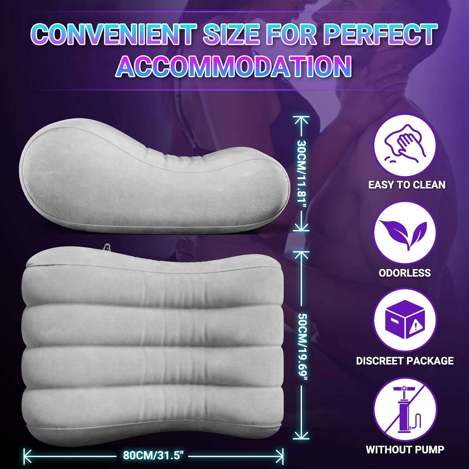 SuperL Inflatable Sex Position Lounge Chair - SinfulX