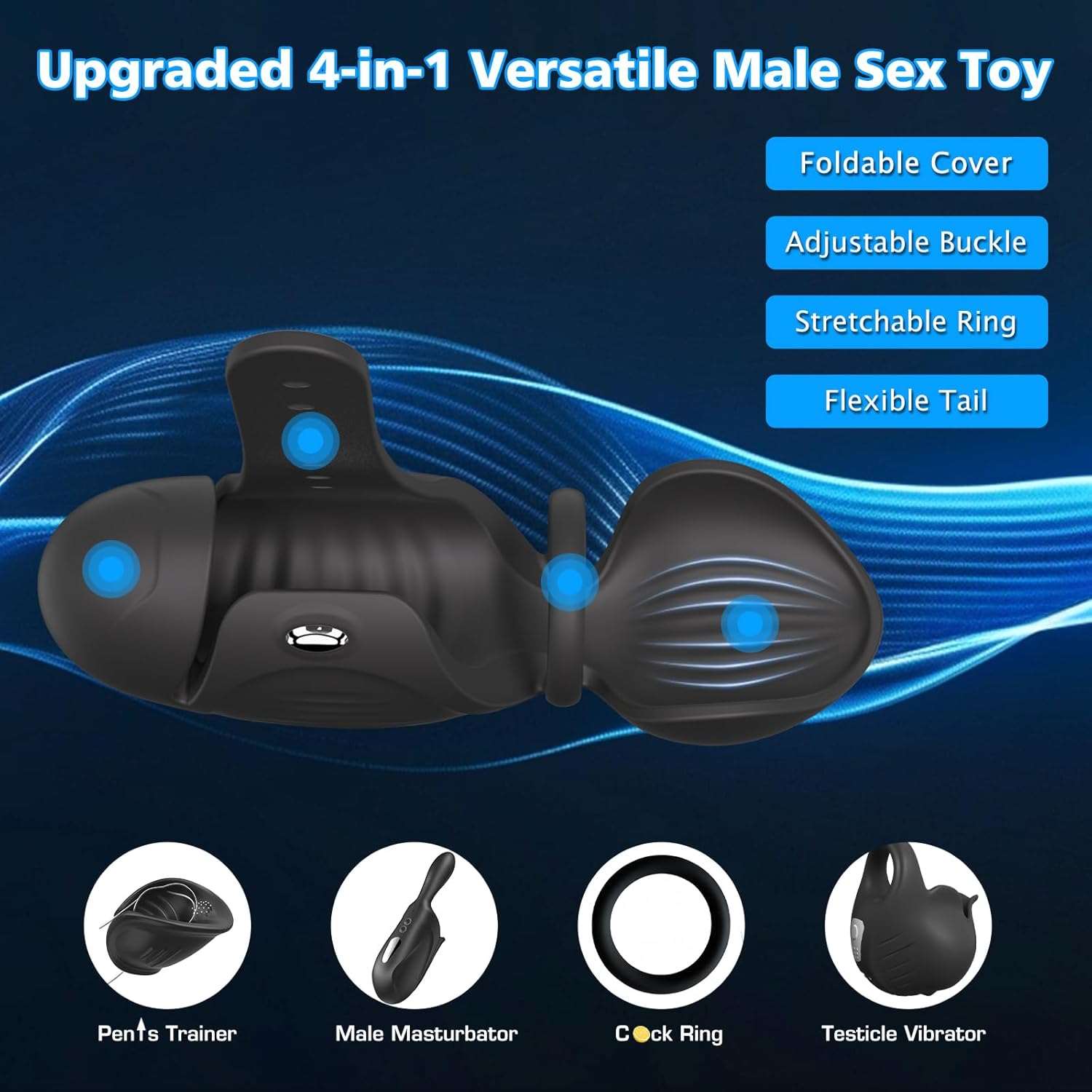 SurgeShaft Penis Vibrator Trainer - SinfulX