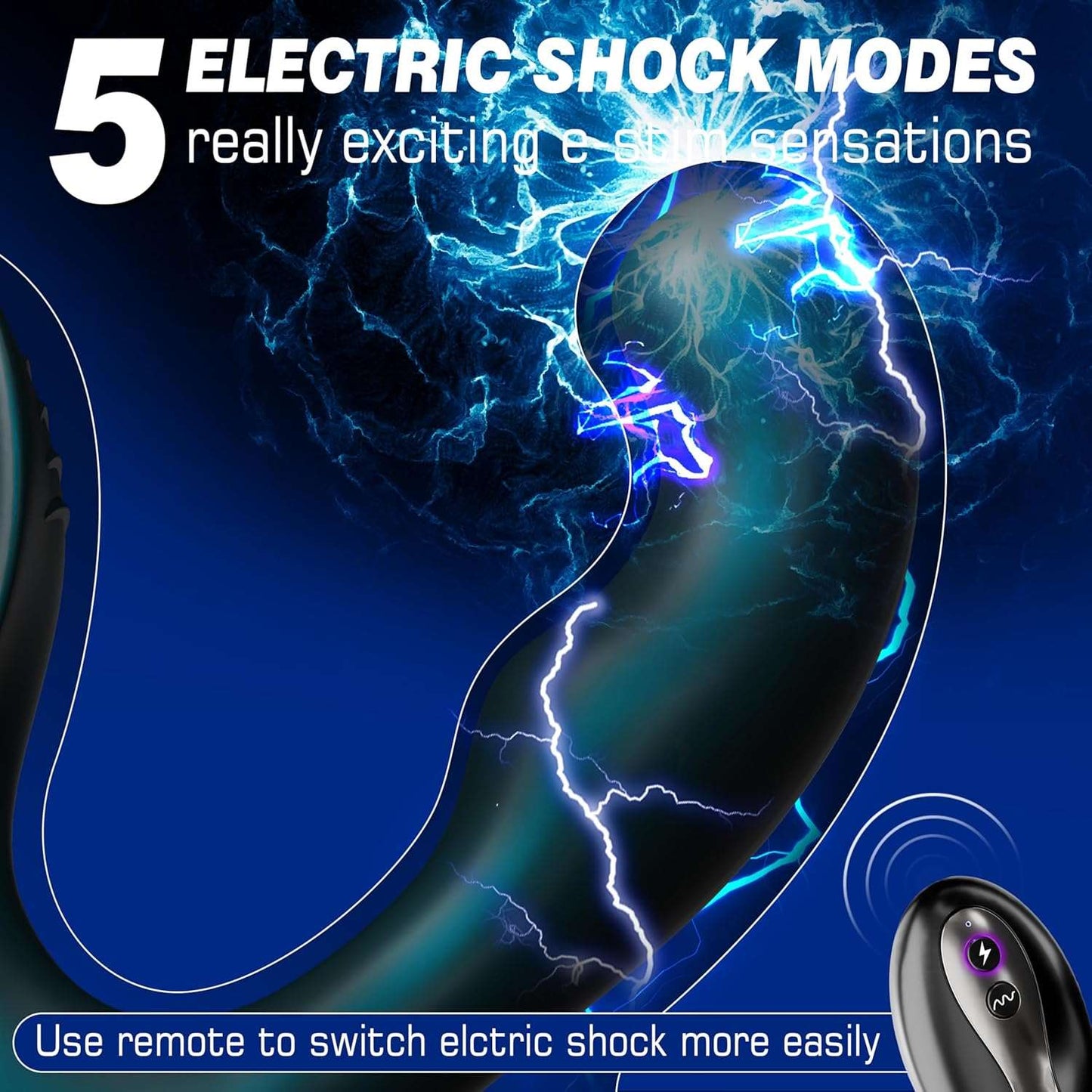 SurgeShift Electric Shock Prostate Massager - SinfulX