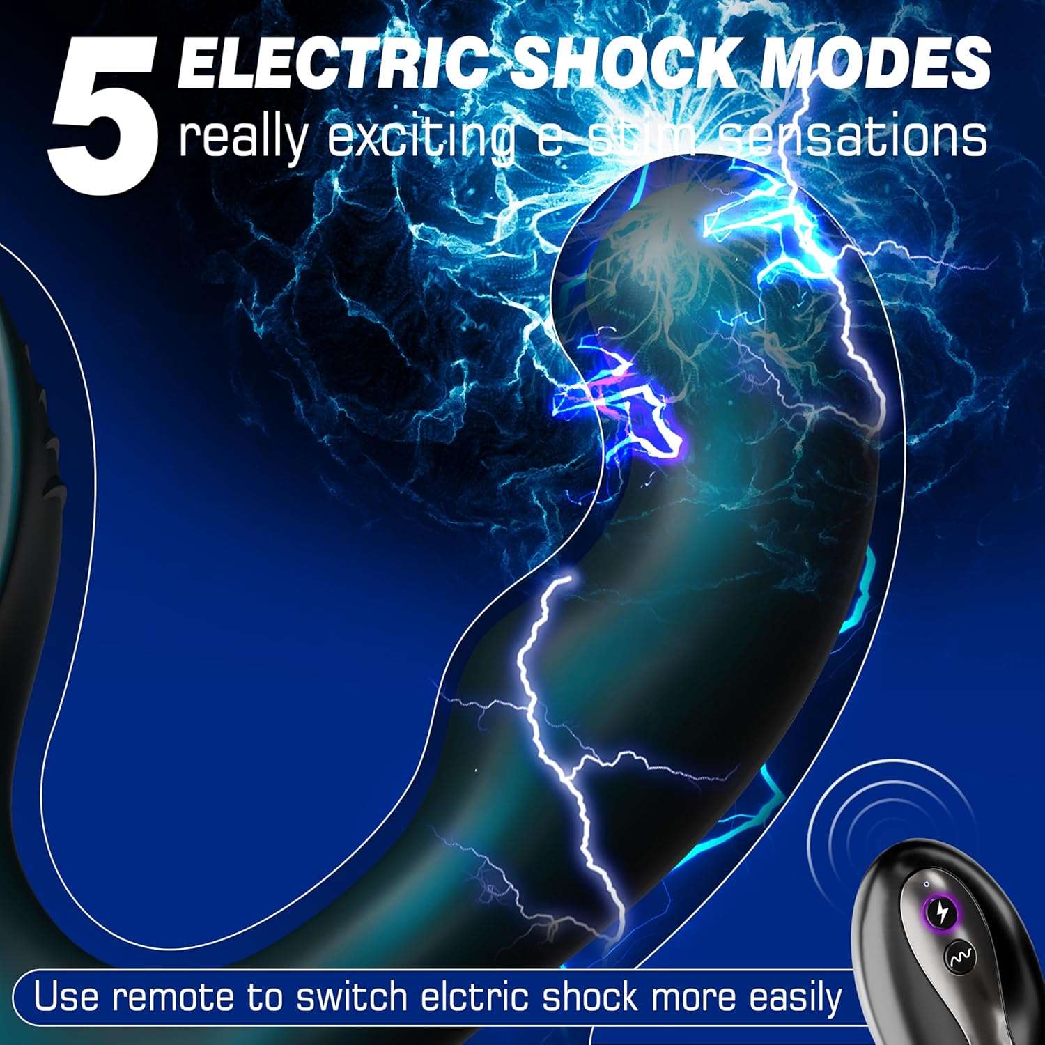 SurgeShift Electric Shock Prostate Massager - SinfulX