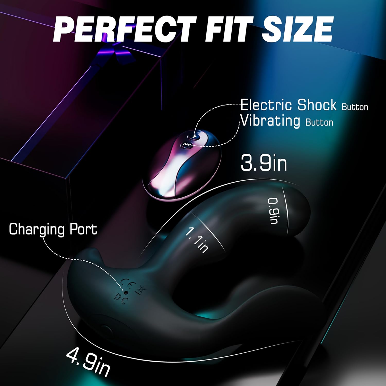 SurgeShift Electric Shock Prostate Massager - SinfulX