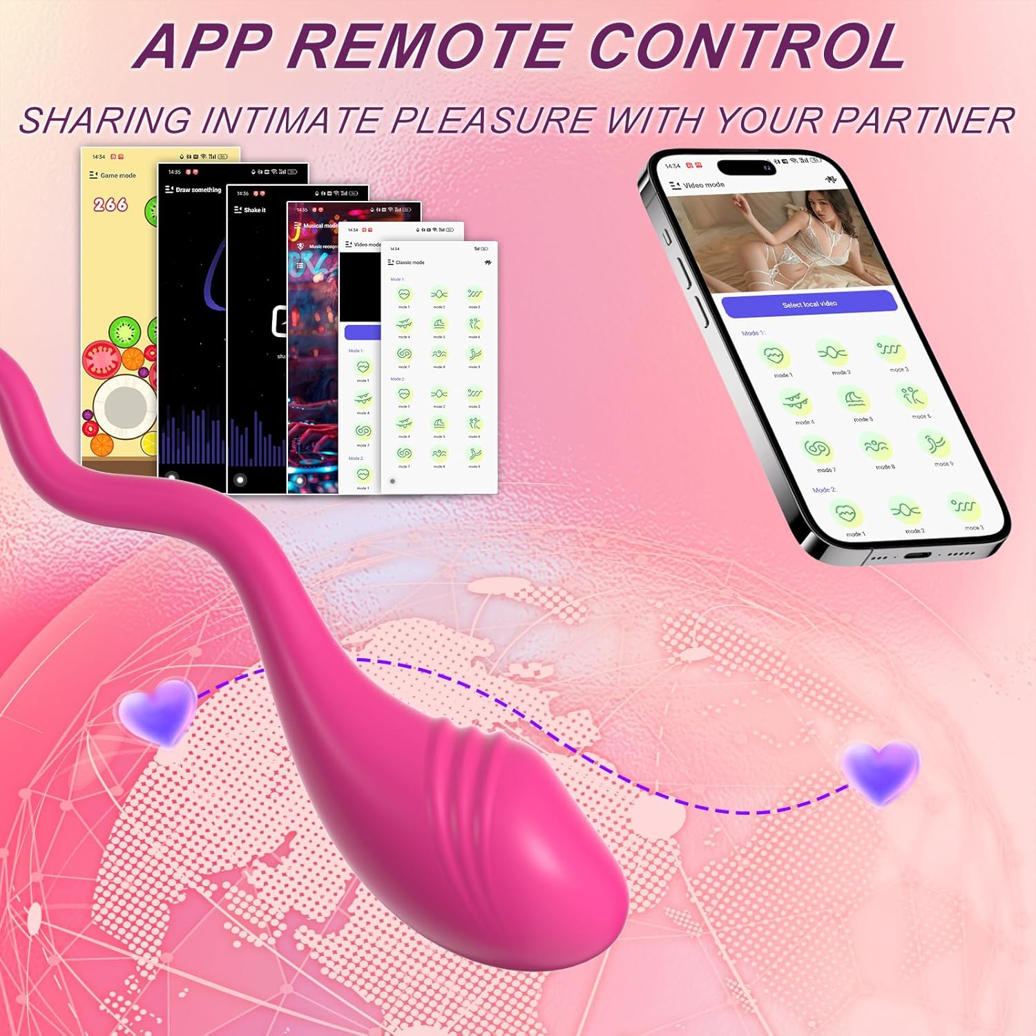 SyncVibe App Control Discreet Egg Vibrator_SinfulX_premium_sex_toys