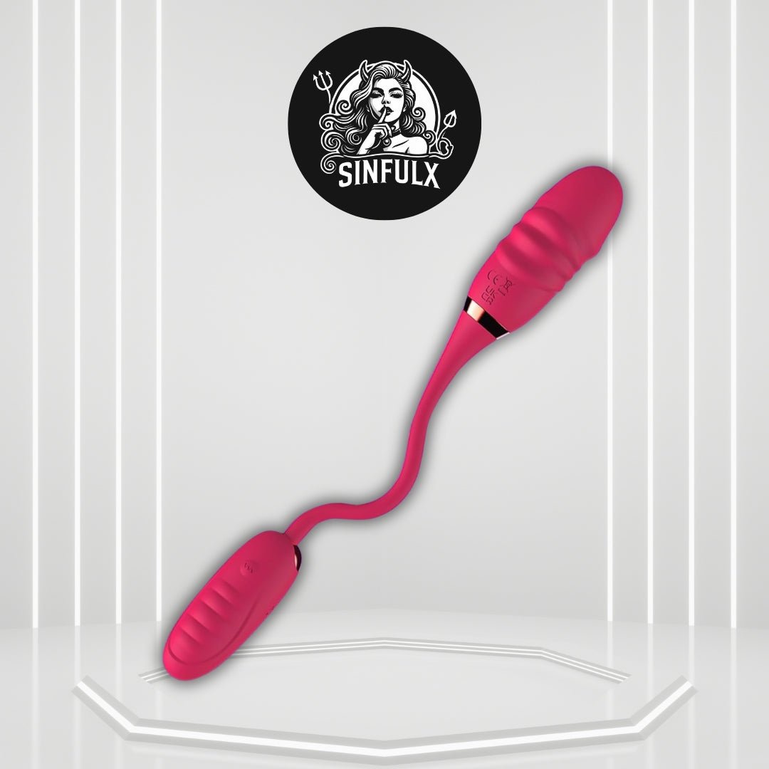 SyncWave App Remote G-Spot Vibrator Couples Toy 10 Modes - SinfulX - Personal Care > Sexual Wellness > Dual-Ended Stimulator