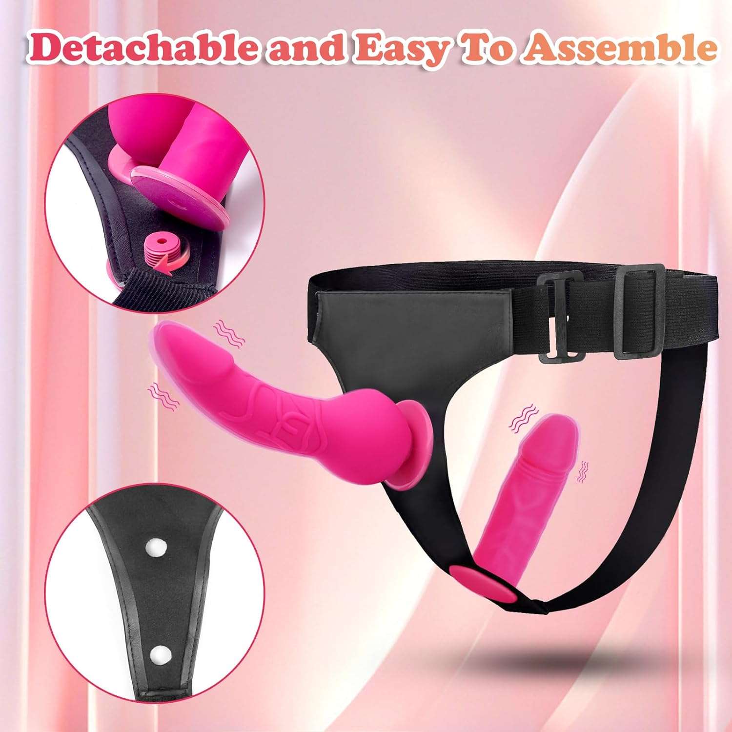 TailorDare Dual Ecstasy Strap-On Dildo_SinfulX_premium_sex_toys