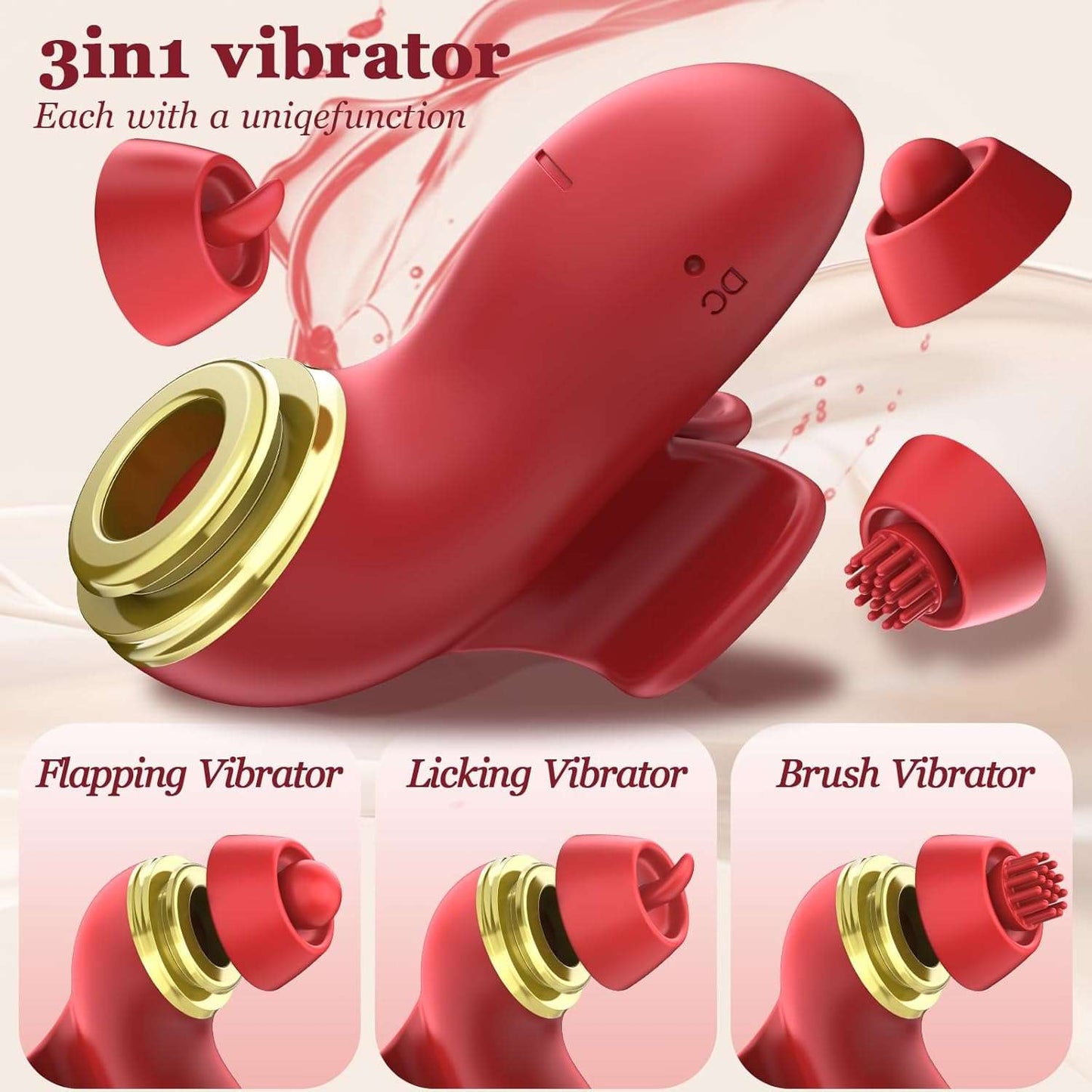 TeaseFlicker Clitoral Stimulation Finger Vibrator - SinfulX