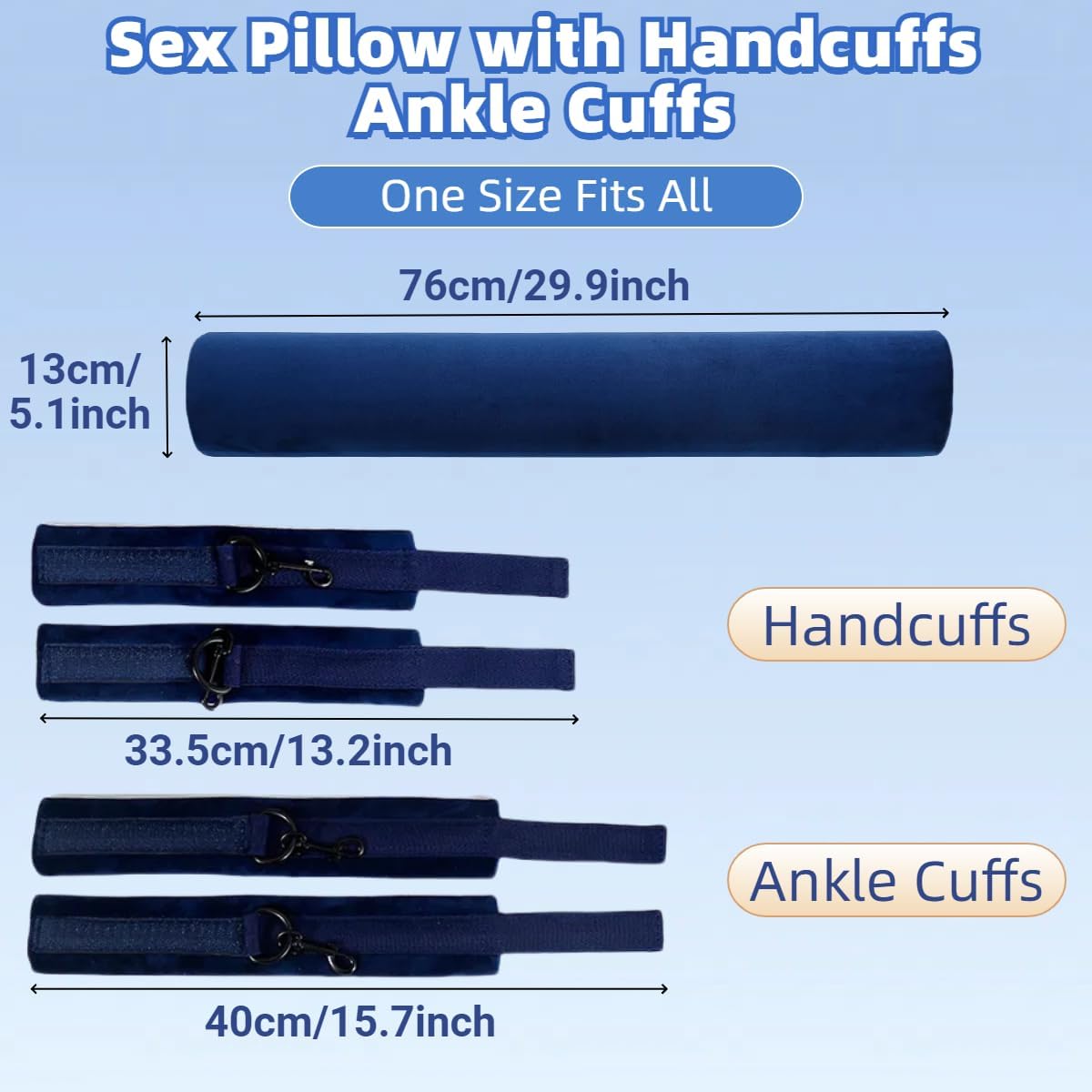 TenderSupport BDSM Ankle Restraints & Handcuffs Sex Pillow Set_SinfulX_premium_sex_toys