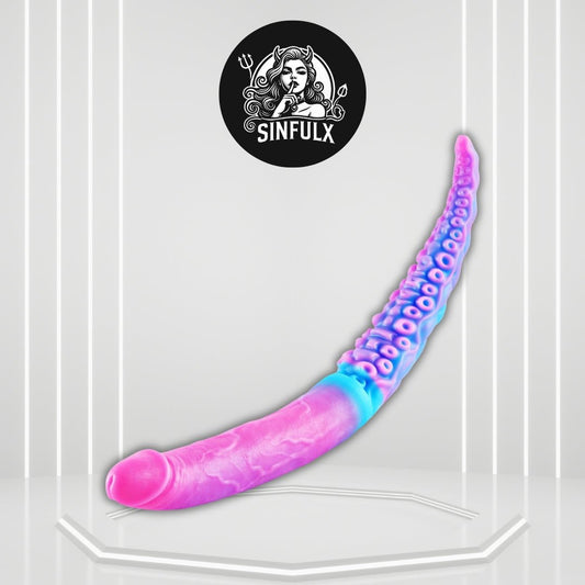 TentraMorph 20.5” Tentacle Double-Ended Dildo Silicone Toy - SinfulX - Personal Care > Sexual Wellness > Dual-Ended Stimulator