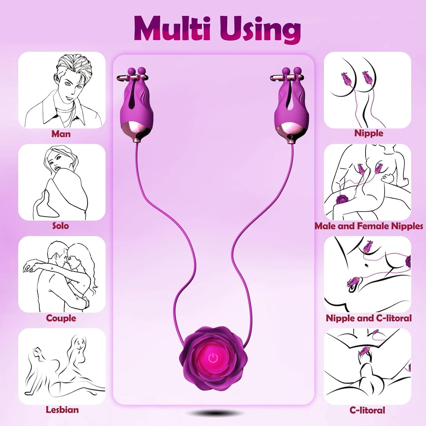 ThornGrip Clit Stimulator Nipple Clamps_SinfulX_premium_sex_toys