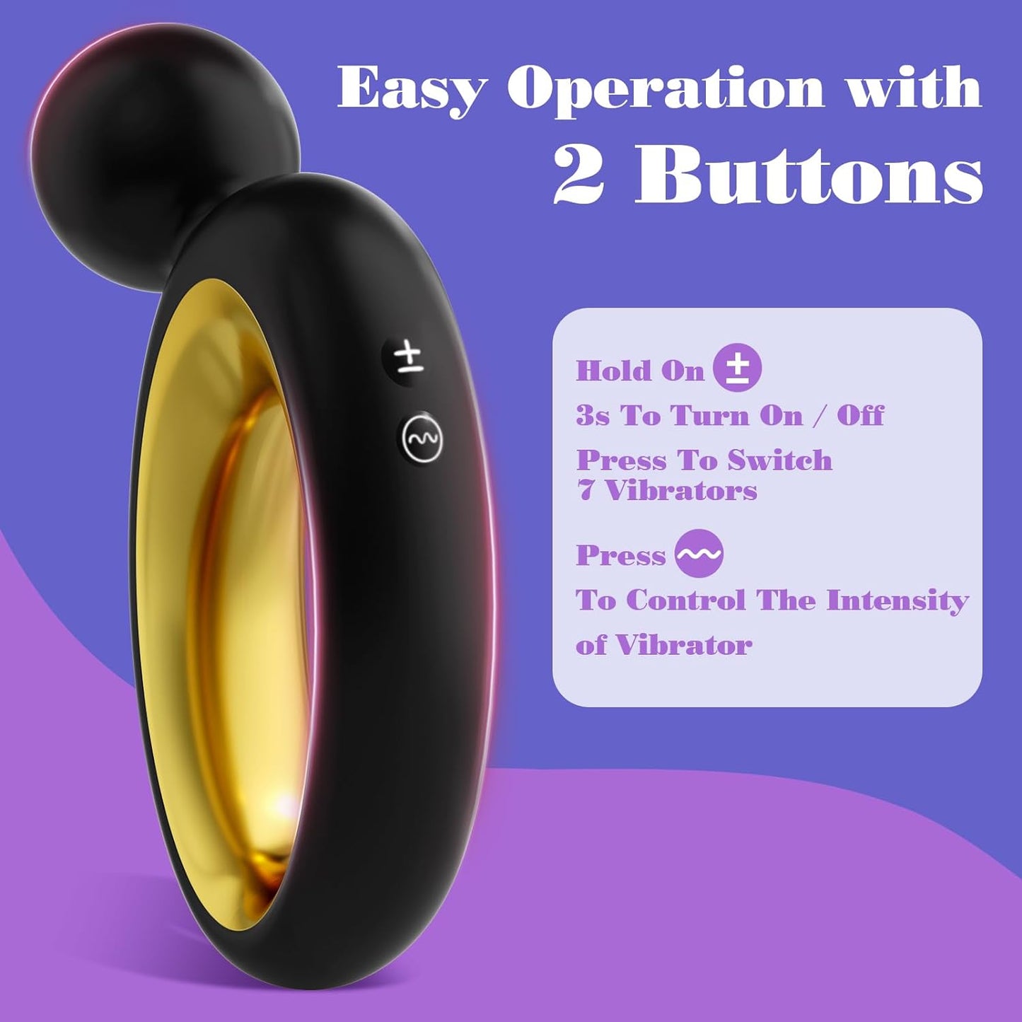 ThrillFlex Wand Massager Clit Vibrator - SinfulX