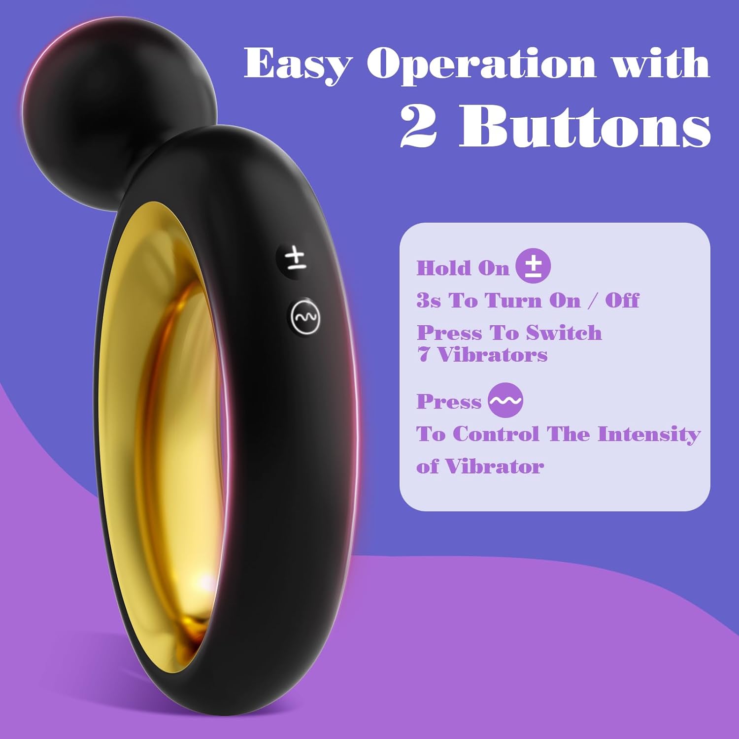 ThrillFlex Wand Massager Clit Vibrator - SinfulX
