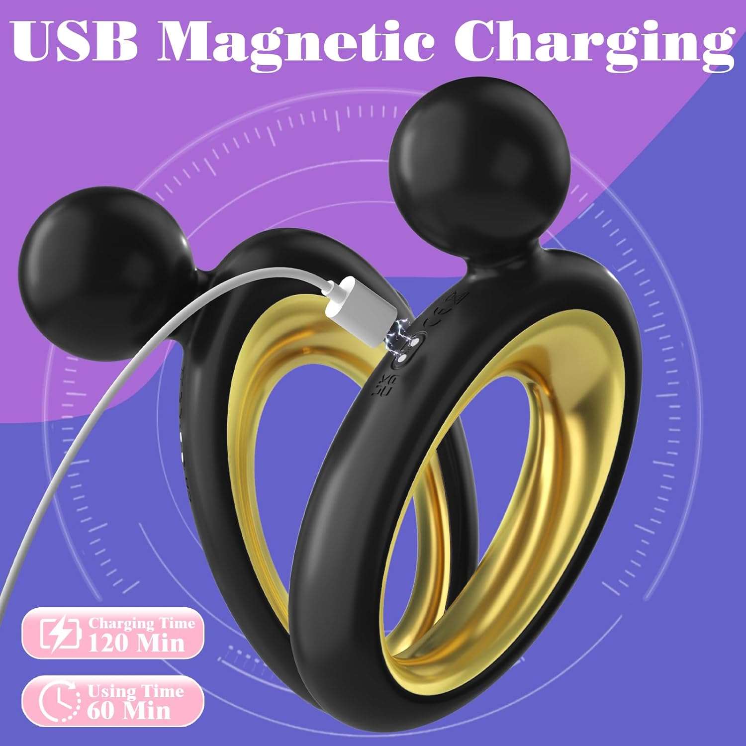ThrillFlex Wand Massager Clit Vibrator - SinfulX
