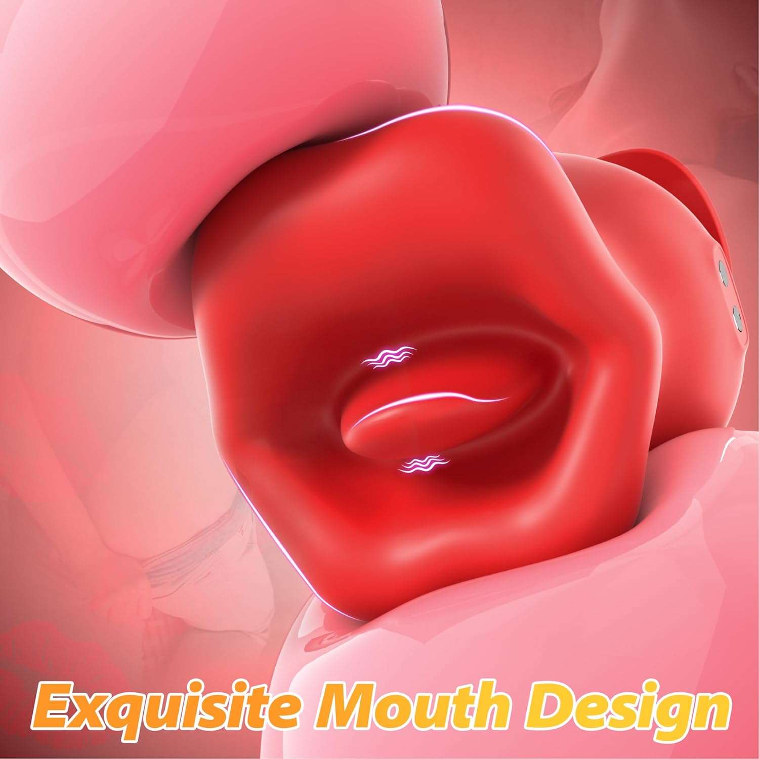ThrillTwist Mouth Shaped Clitoris Vibrator - SinfulX