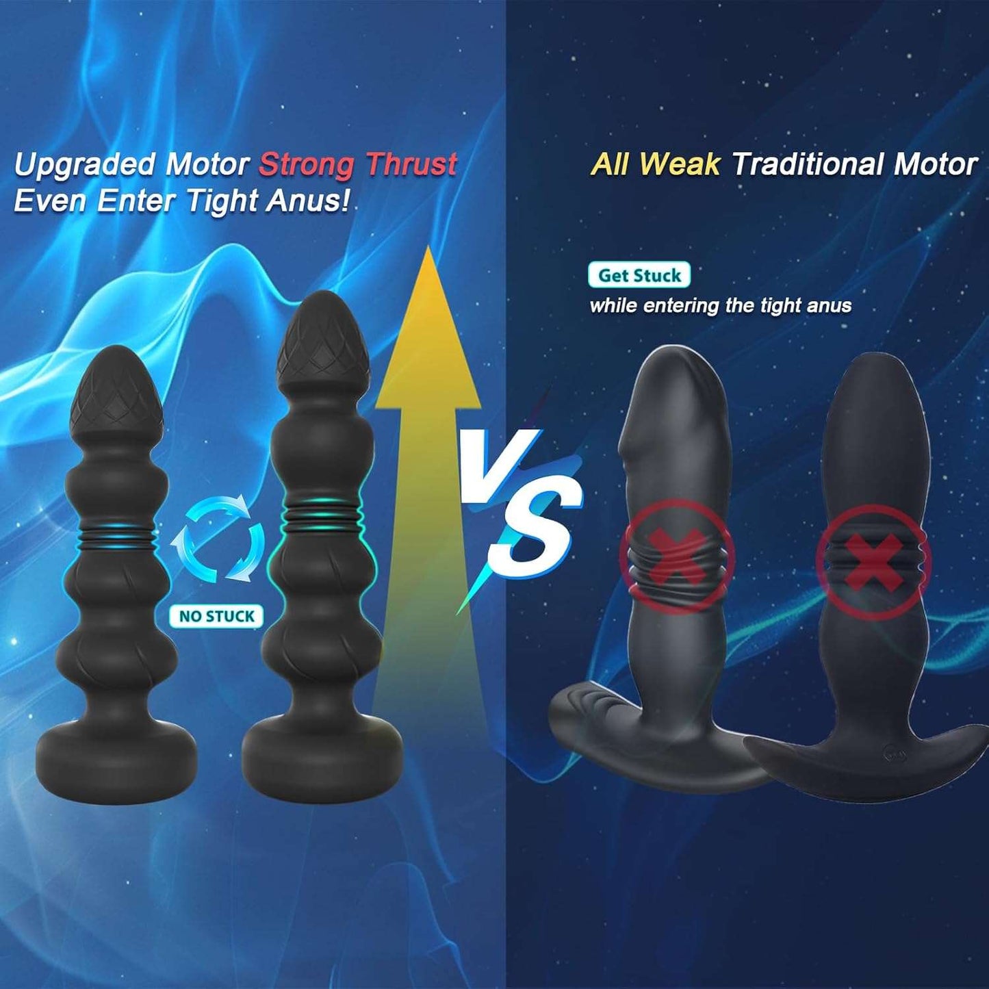 ThrillWave Thrusting Prostate Massager Vibrator - SinfulX