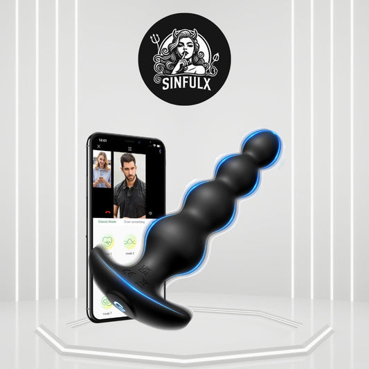 ThrustLink App Control Anal Beads Prostate Massager_SinfulX_premium_sex_toys