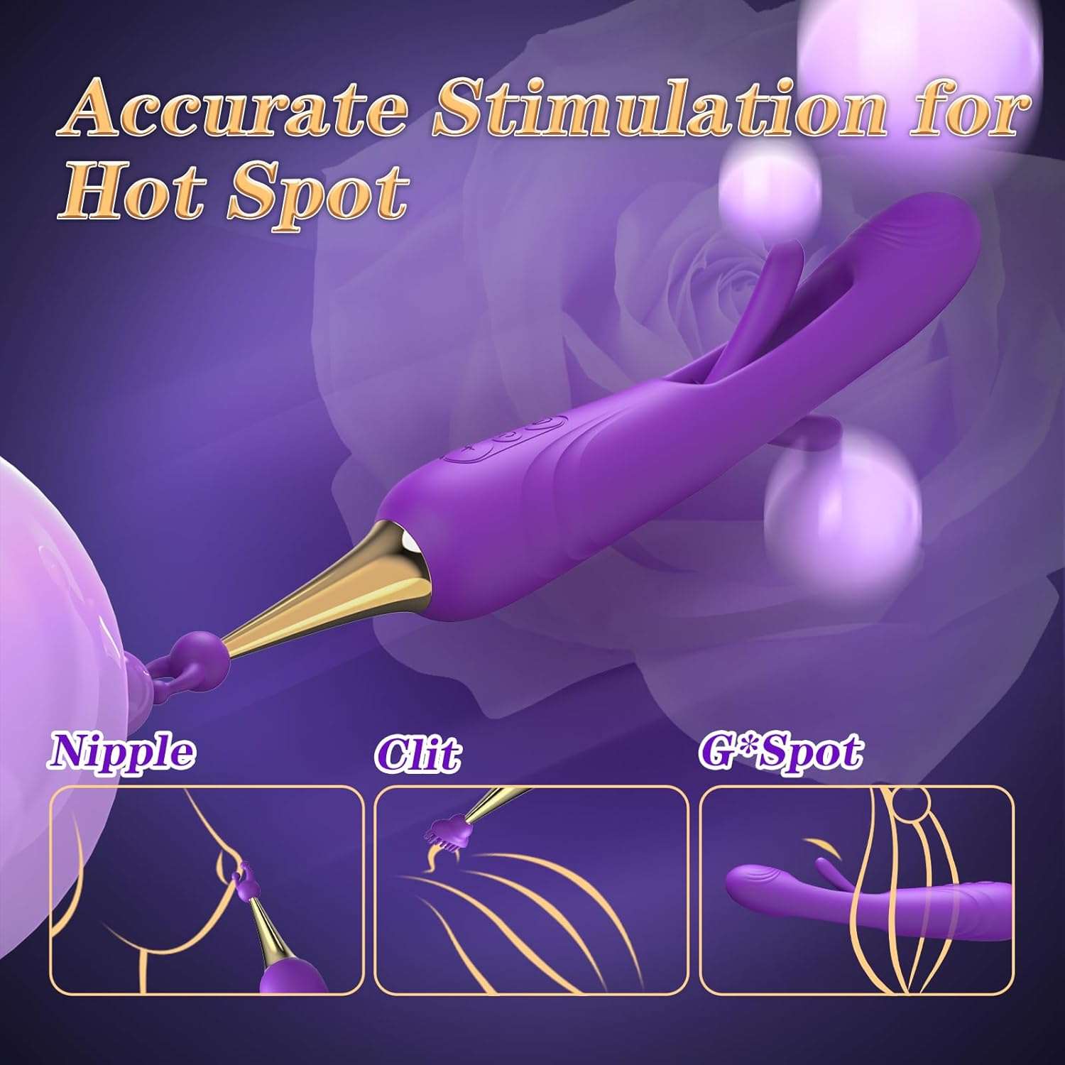 TideCrave G - Spot Clit Flapping Vibrator - SinfulX