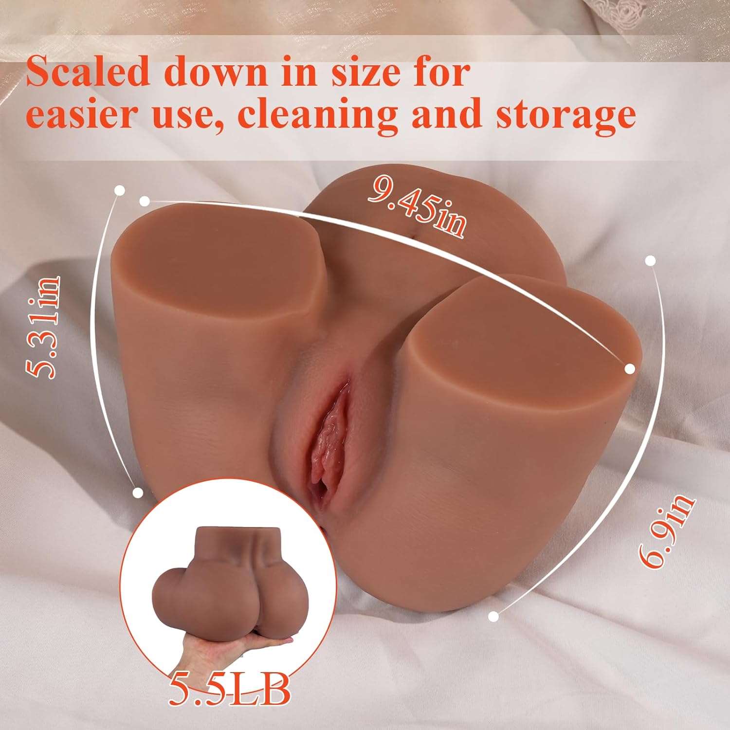 TightChannels Dual Penetration Sex Doll Masturbator - SinfulX