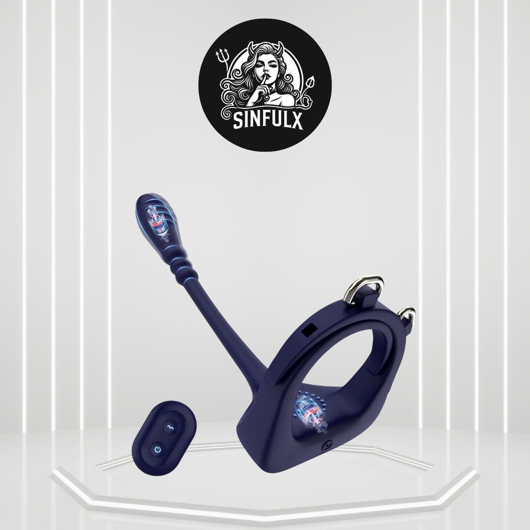 TitanLoop Remote Control Prostate Massager Penis Ring - SinfulX