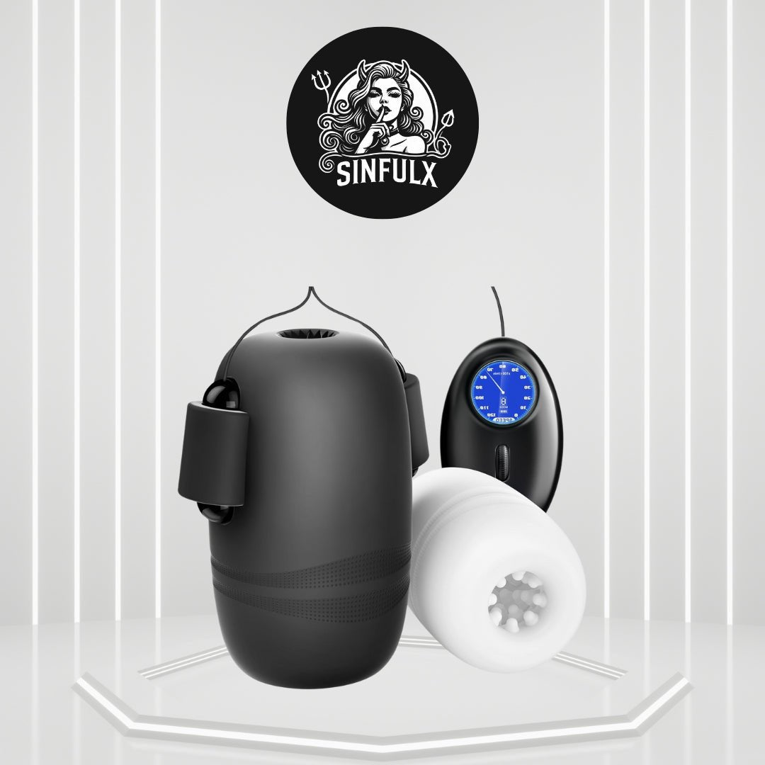 TitanStroker 6 - in - 1 Male Vibrating Masturbator - SinfulX
