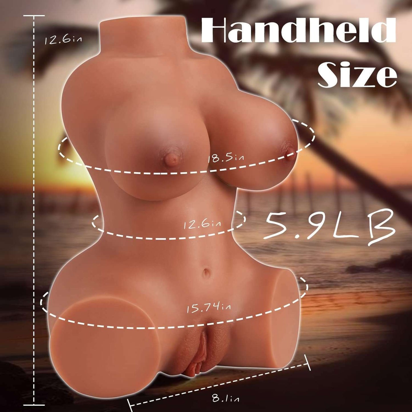 TitanicTease Premium Sex Doll Masturbator Torso - SinfulX