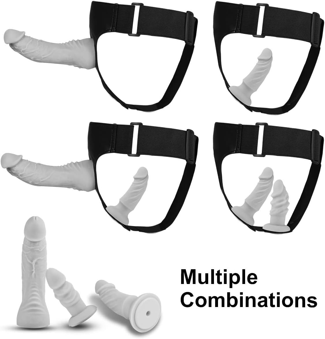 TrinityVibe Triple Dildo Strap-On_SinfulX_premium_sex_toys