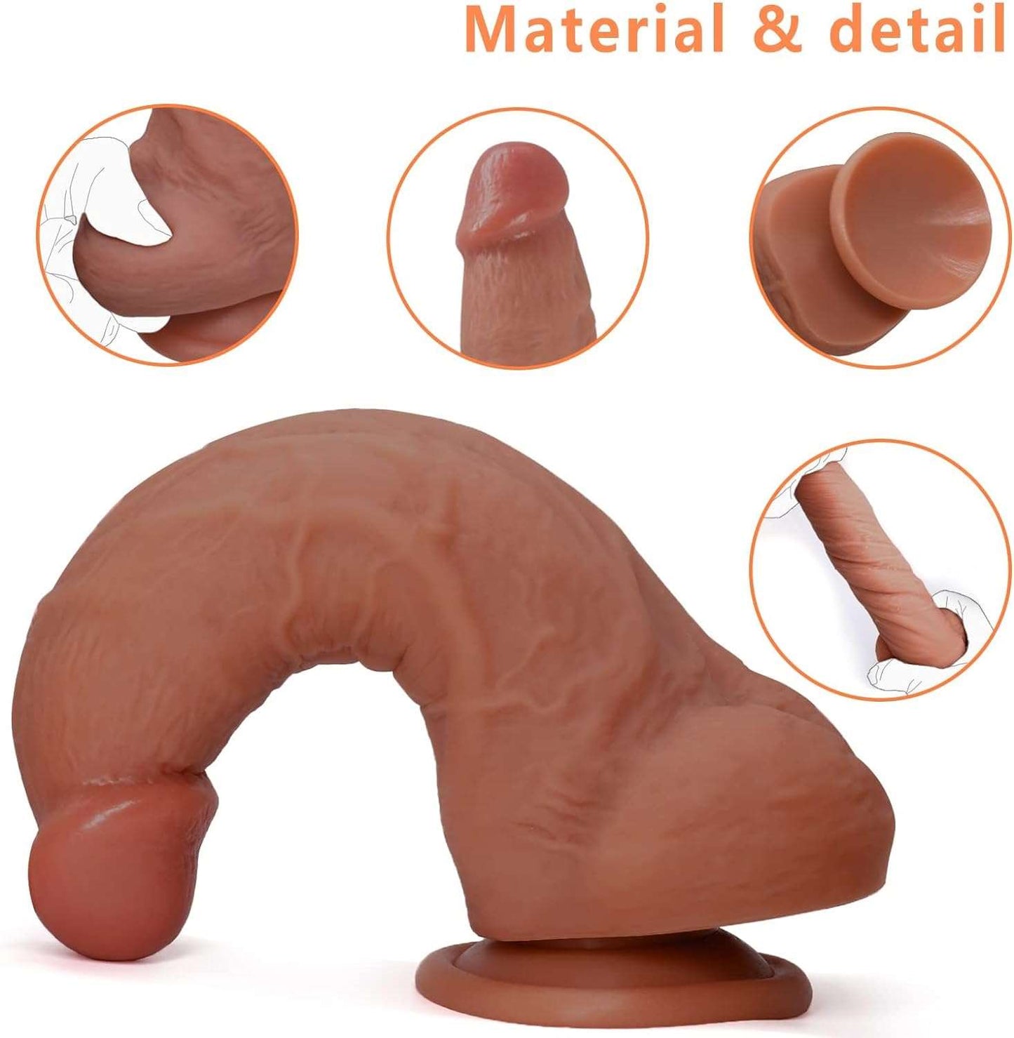 TrueThick Huge Realistic Dildo - SinfulX