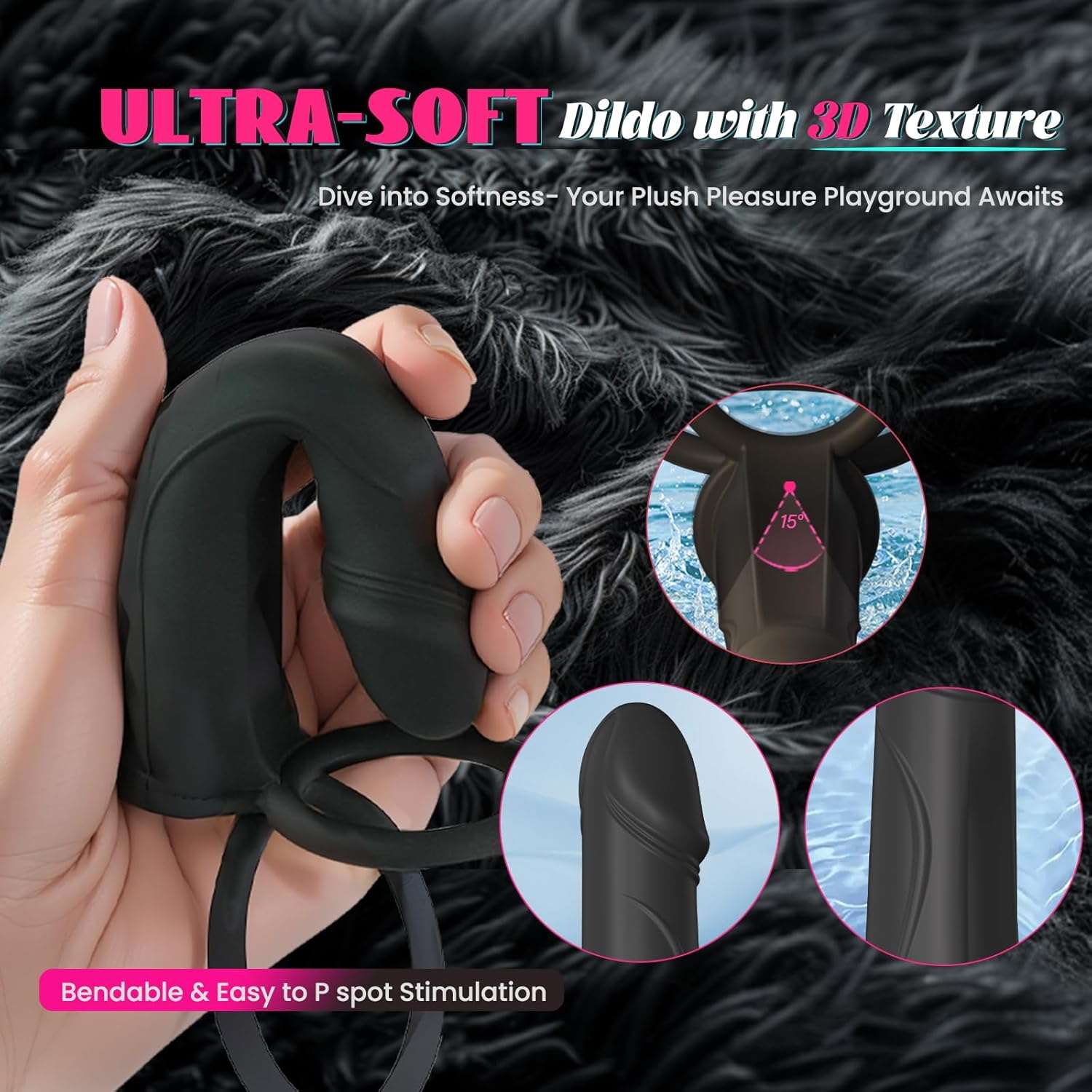 TwinPleasure Dual Penetration Ring Dildo_SinfulX_premium_sex_toys