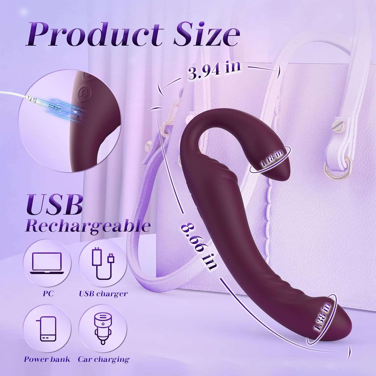 TwinVibe Double Ended Vibrating Couples Dildo - SinfulX