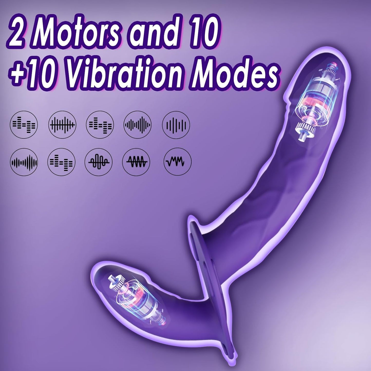 TwinnedTouch Remote Control Double Ended Dildo Vibrator_SinfulX_premium_sex_toys