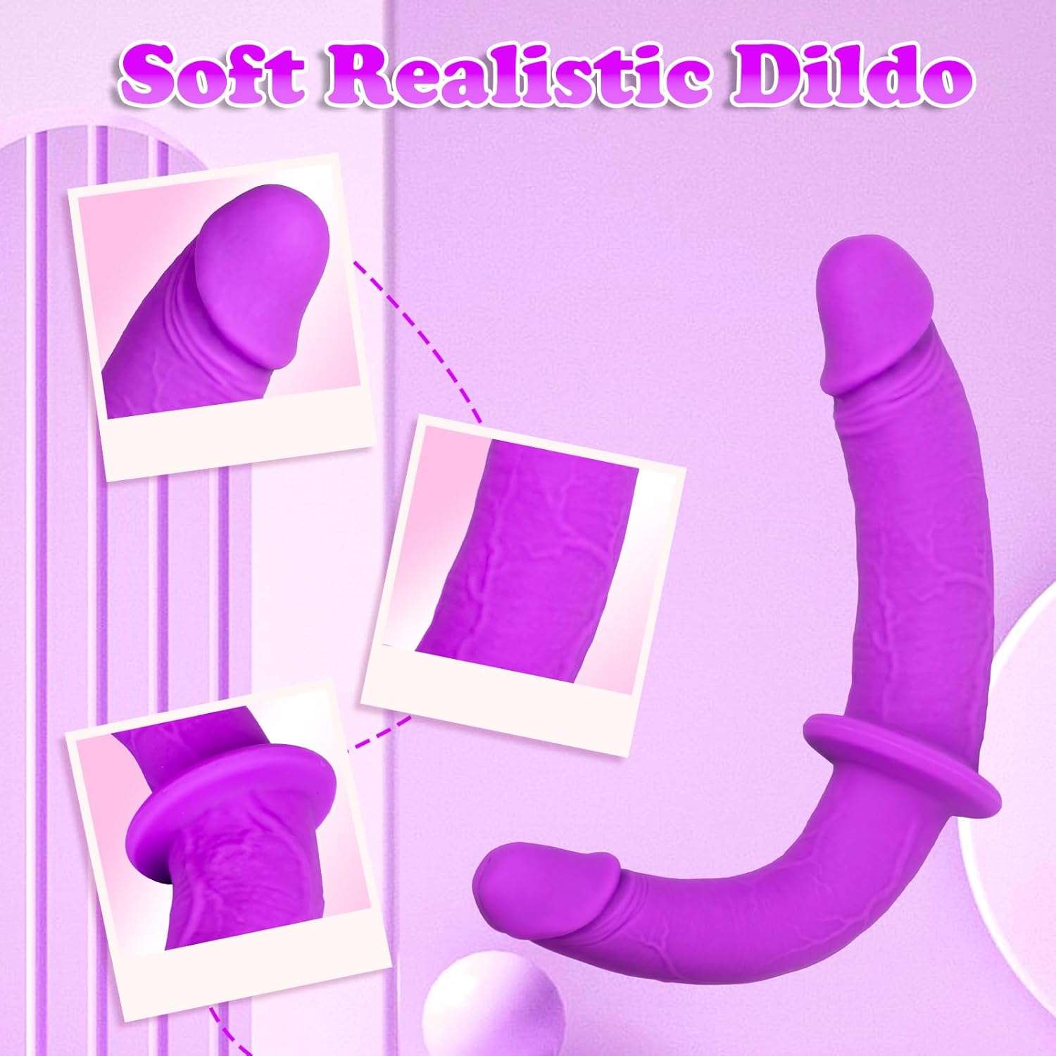 Two - Sided Strap - On Dildo for Couples - SinfulX