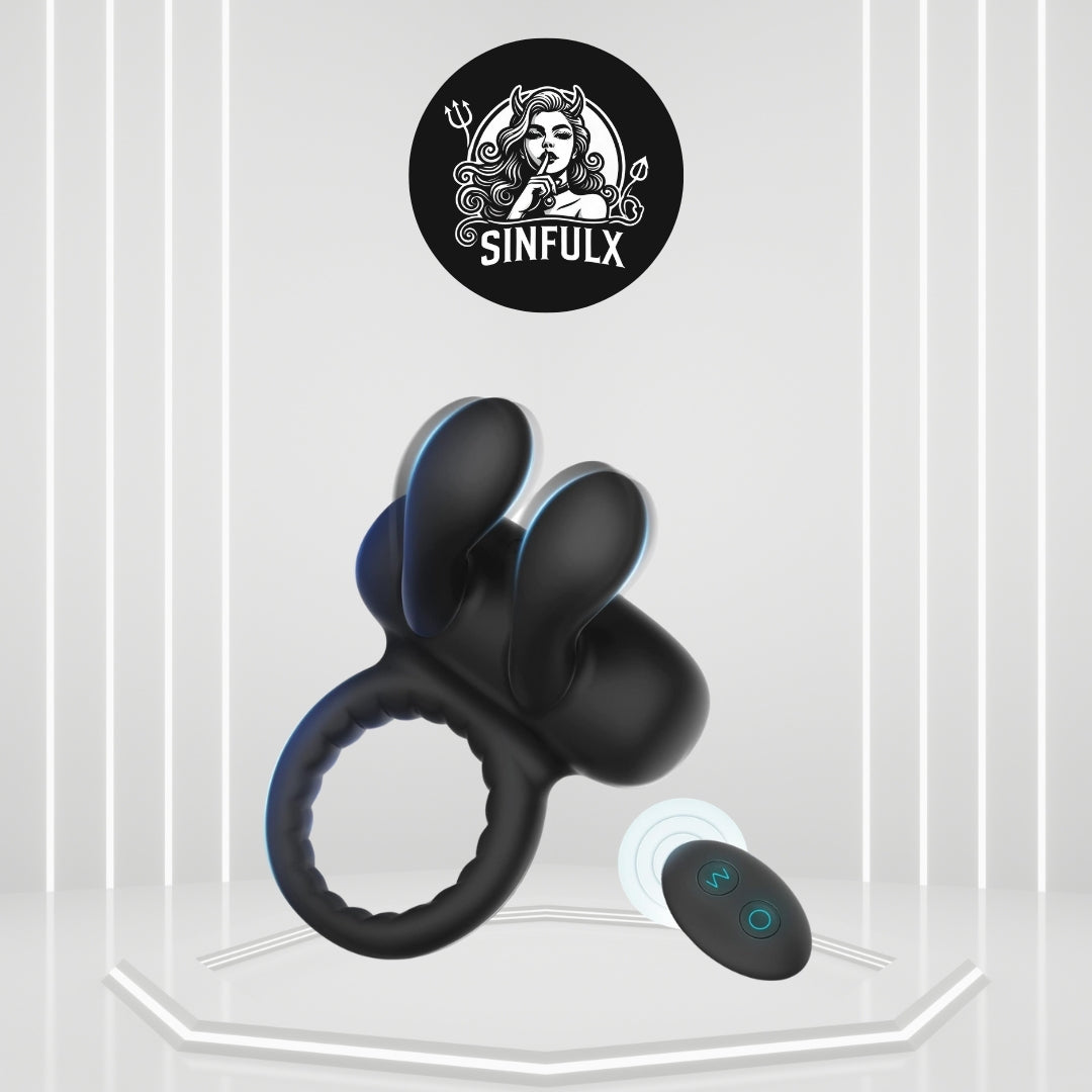 UnifiedVibes Remote Control Clit Massager Cock Ring_SinfulX_premium_sex_toys